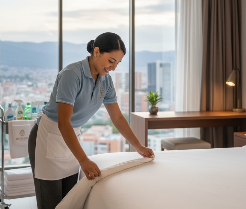 Camarera de Hotel (Especialista en Confort y Estética de Habitaciones)